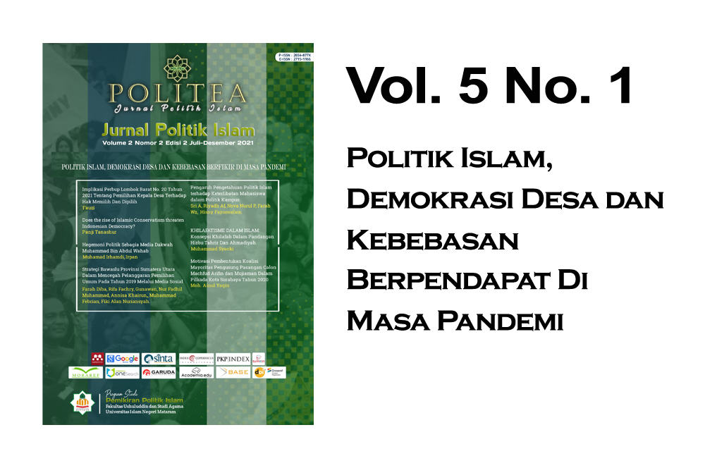 Vol. 5 No. 1 Edisi Januari-Juni 2022 