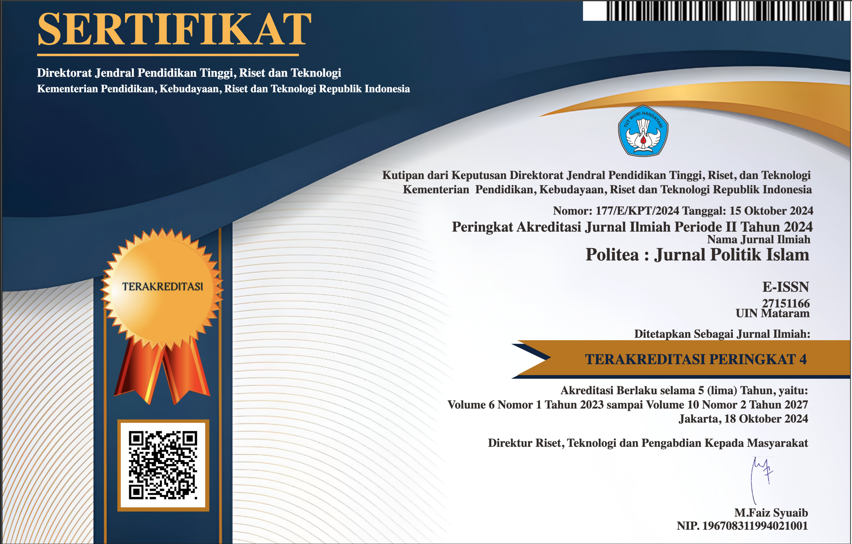 sertifikat sinta 4